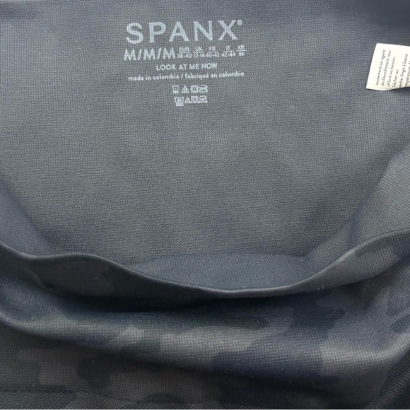 NWT Spanx Gray Ecocare Seamless Highrise Camouflage Full Length Leggings (M) - Picture 11 of 16